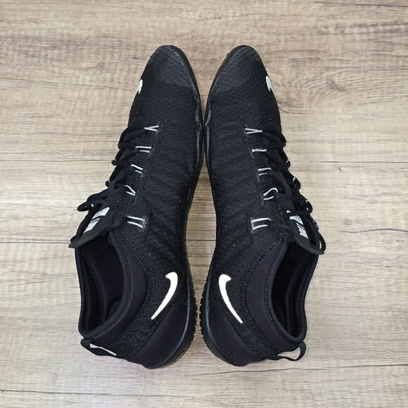Nike Free 1.0 Cross Bionic Women's Size 9 Black Training Shoes (641530-001) - Picture 6 of 9